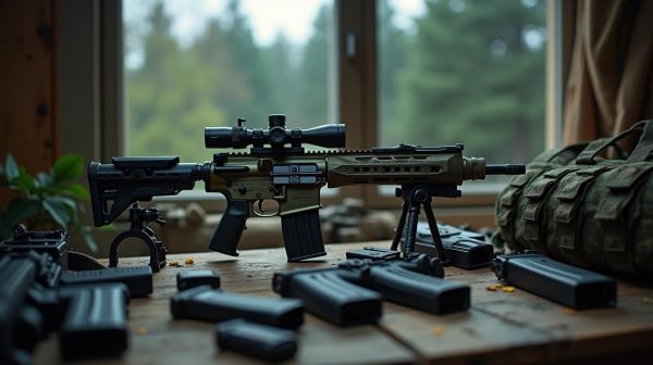Les performances du srs airsoft pour les tireurs d'élite